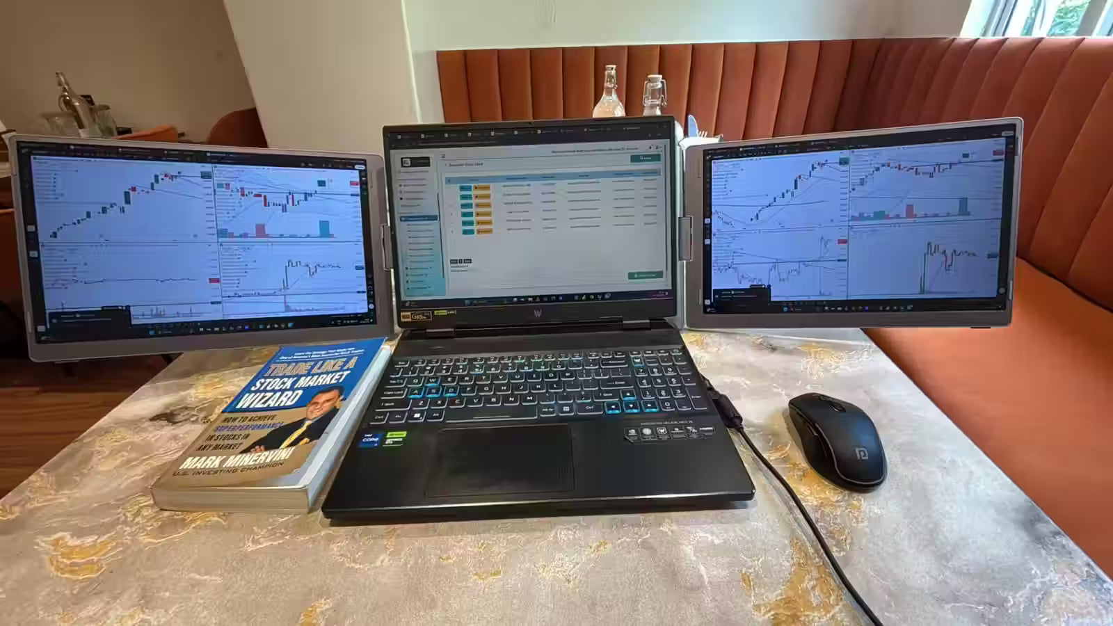 How Ritesh Agarwal Uses RIITEK Quad Screen Setup for His Stock Market Side Hustle