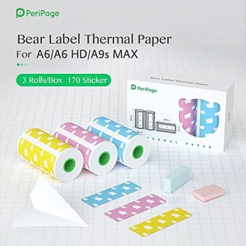 Bear Label Sticker