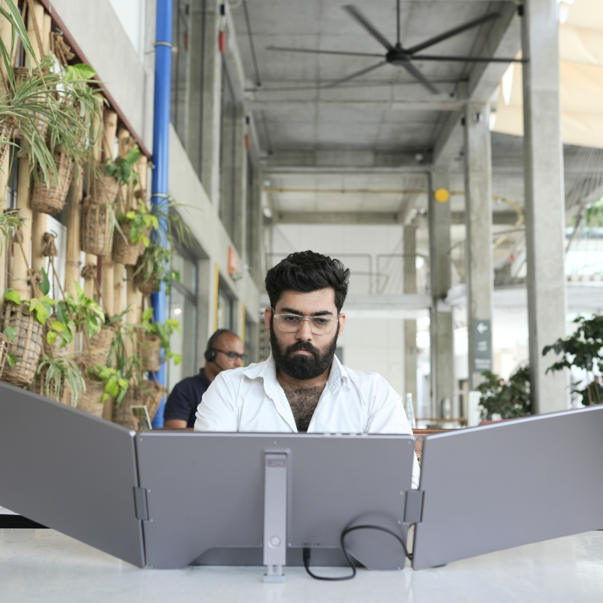 RIITEK Portable Tri-Screen Monitor Extender