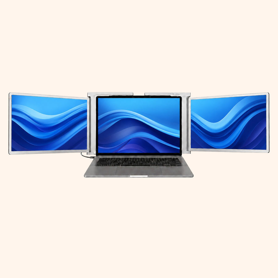 RIITEK 13.3 inch tri screen monitor