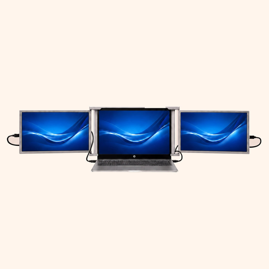 RIITEK 14 inch tri-screen monitor