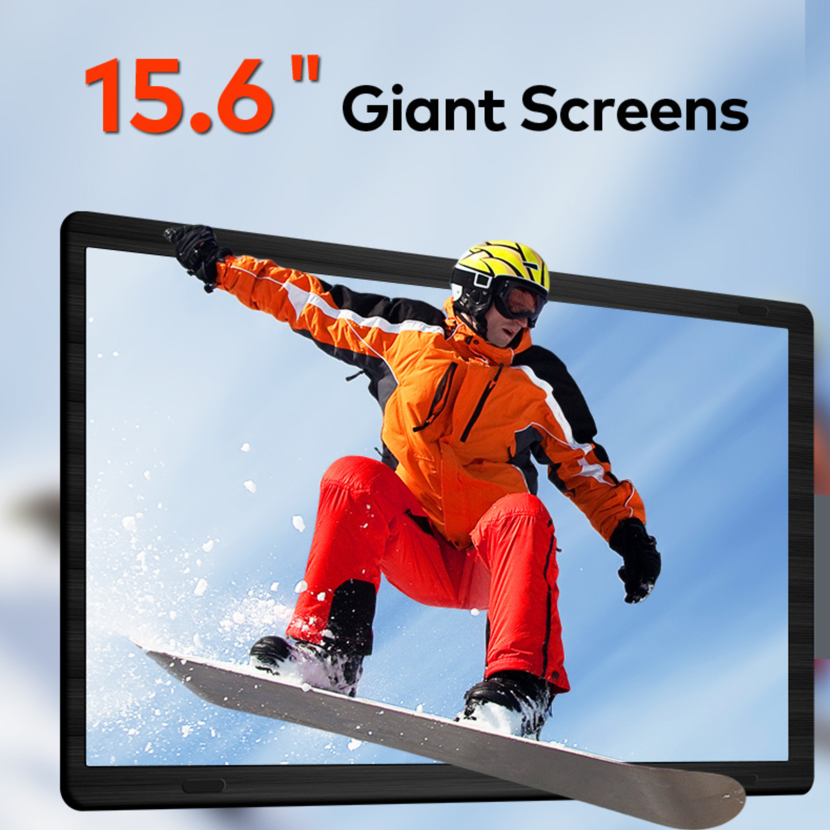 RIITEK 15.6 inch portable laptop screen extender compatible with Windows laptops and macOS using USB-C and HDMI.