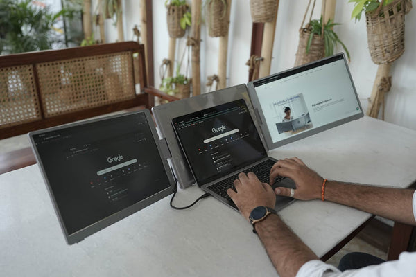 Why One Screen Is Never Enough: The Rise of Tri-Screen Work Culture