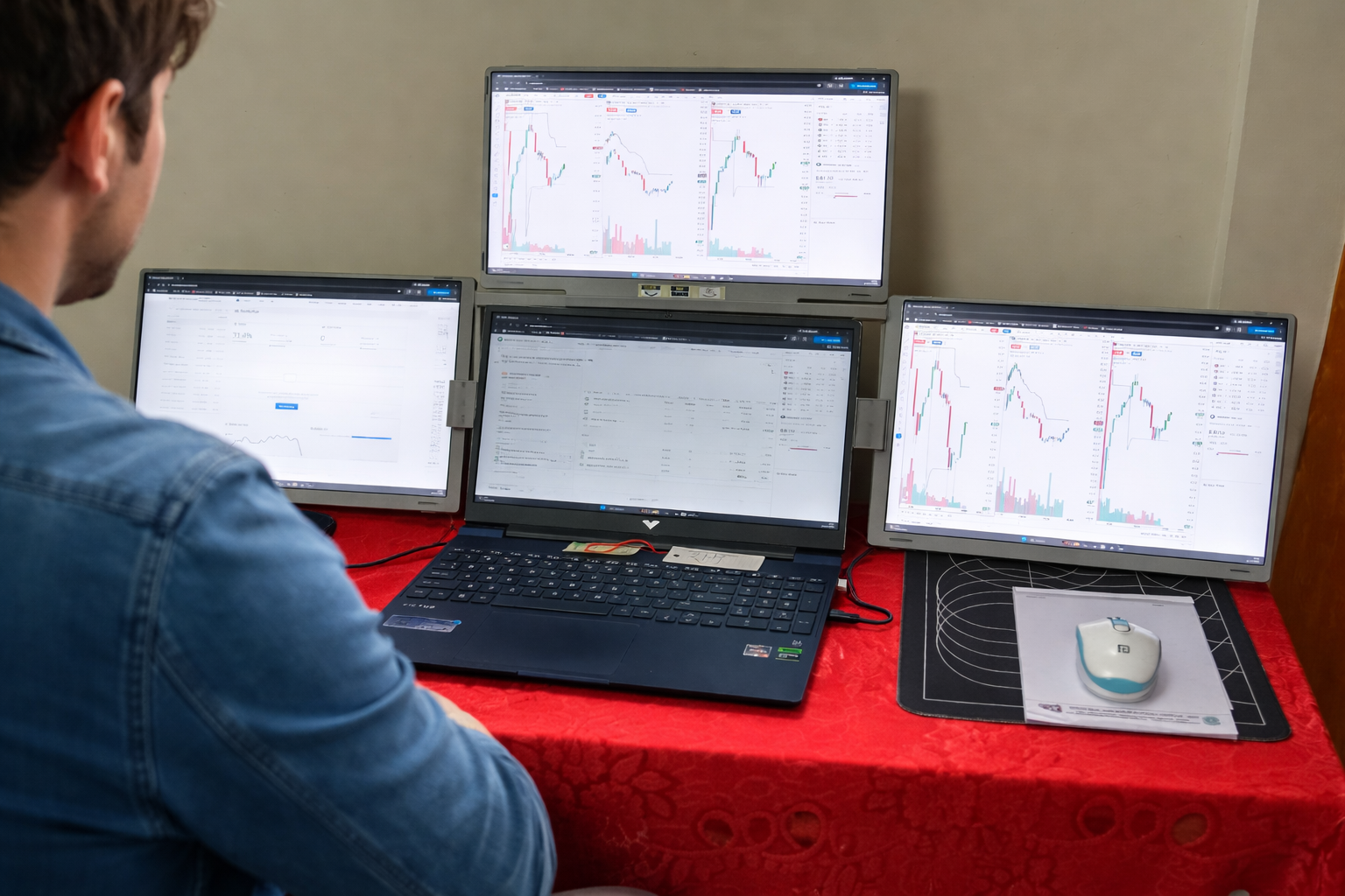 How Ravi Became a Confident Trader with Riitek Portable Monitor