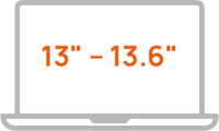 13" – 13.6" Inch