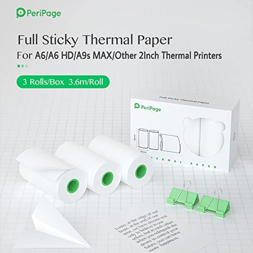 White Thermal Paper