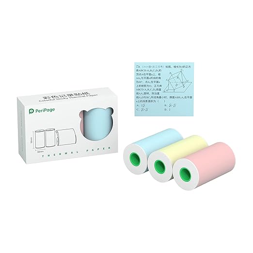 Colorful Thermal Paper