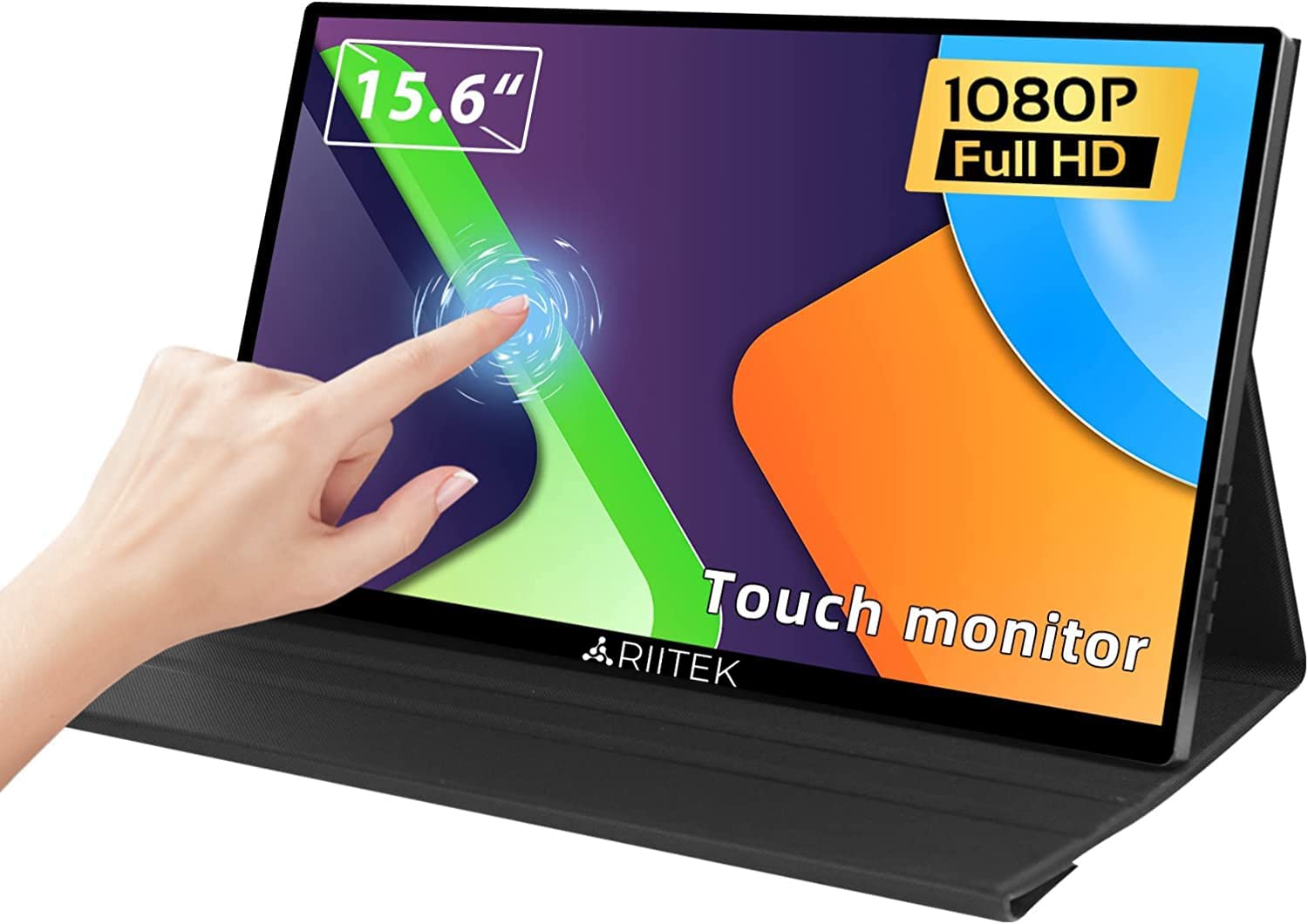 Riitek 15.6 Inch Portable Touchscreen Monitor