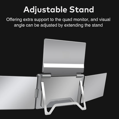 riitek 16 quad grey backside stand