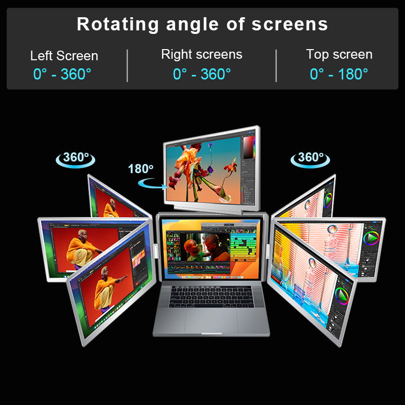 16 quad grey rotating angles
